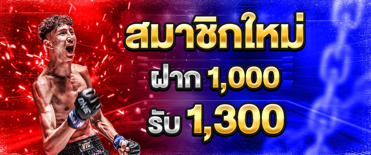 โปรโมชั่น รับ1300